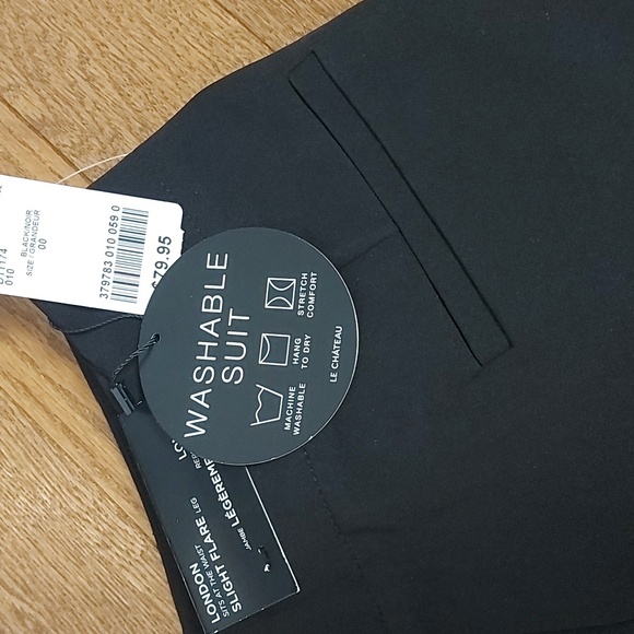 00 Washable Women's Black Suit Pants - Picture 4 of 5